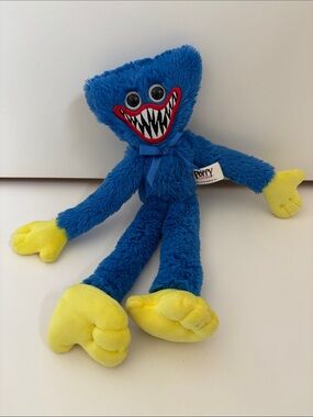 Poppy Playtime 2022 Blue Scary Huggy Wuggy Plush